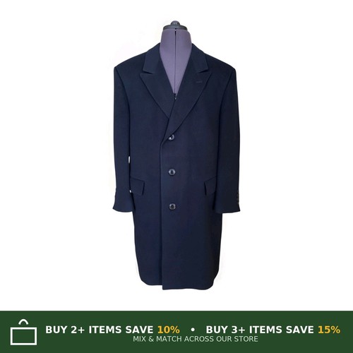 Cappotto uomo scabal blu navy - blu,