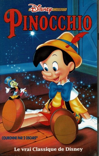 Cassette video vhs - video, pinocchio