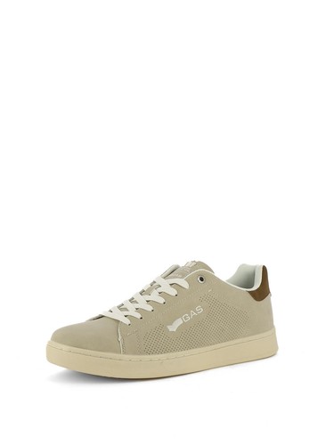 Sneakers stringate uomo beige