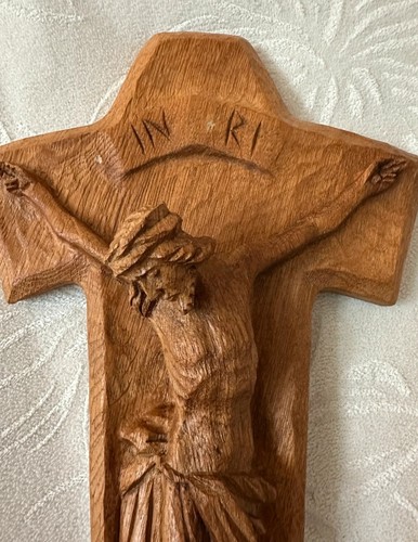 Crocifisso intagliato gesù - intagliato,