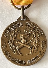 Medaglia 24° Artiglieria Piemonte Impero Coloniale Africa AOI Regio Esercito