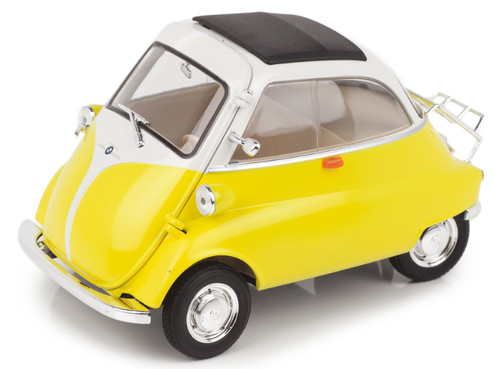 Welly bmw isetta gialla e - -,