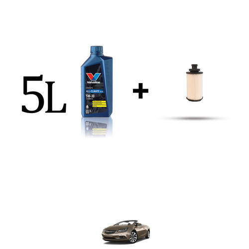 Kit filtro olio per opel - filtro,