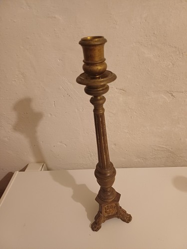 Portacandele antico ottone - portacandele,