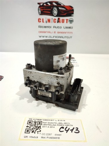 Centralina abs per - per, fiat