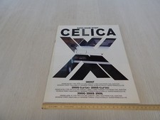 brochure originale Toyota Celica 2800 etc depliant prospekt