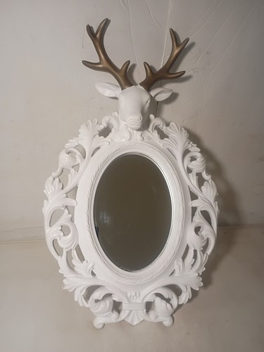 Specchio parete ovale testa - da,