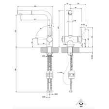 Rubinetto Cucina Canna Alta