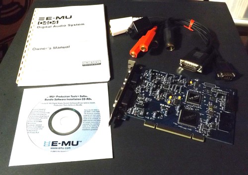 Emu 0404 pci sound card - 0404, with