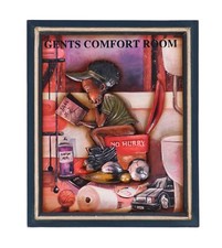 Wooden Bar Table Pub Gents