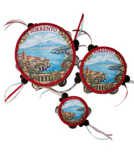 Tamburello sorrento pelle e - tamburello,