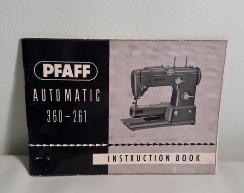 Libretto istruzioni pfaff - istruzioni,