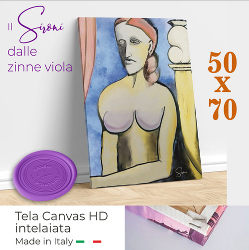 Sironi tela canvas - canvas, con