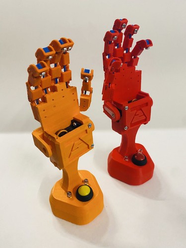 Mini mano robotica - mano, stampa3d