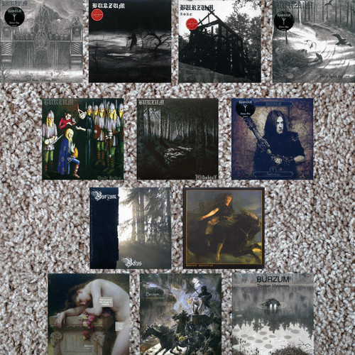 1burzum vinyl record lot - record,