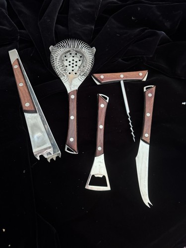 Vintage bar tool - set, tongs