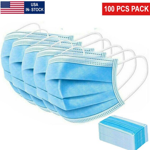 100 maschera viso - viso, monouso
