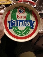 Vassoio Latta Birra Italia No Targa Insegna 