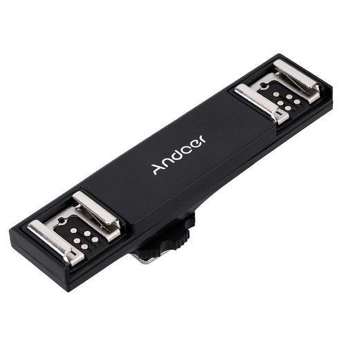 Andoer dual hot shoe flash - dual,