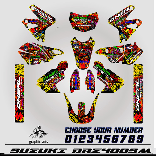 Kit decalcomanie adesivi