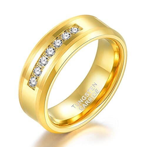 Fede nuziale uomo 8mm cubic - uomo,