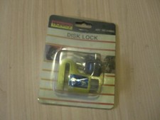 Lucchetto per freno a disco moto,scooter,ecc con 2 chiavi ,come nuovo 