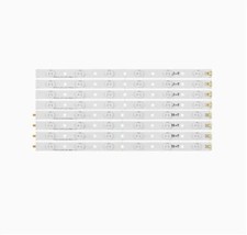 KIT 8 BARRE 6 LED PER TV 39"