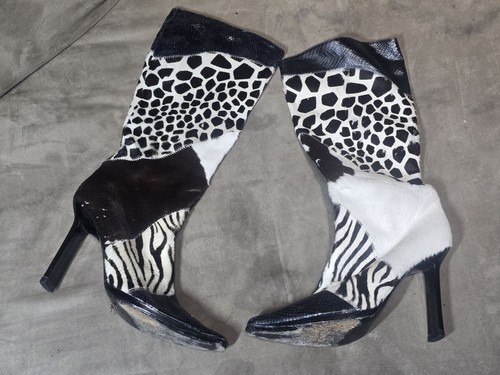 Stivali patchwork casadei - stivali,