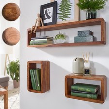 FineBuy Set di 3 ripiani a