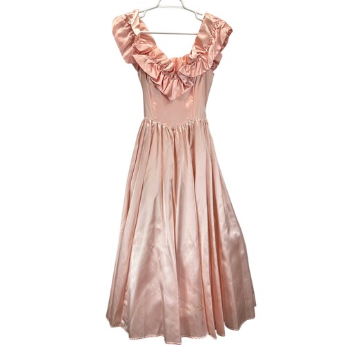 Abito gunne sax rosa raso - gunne, con
