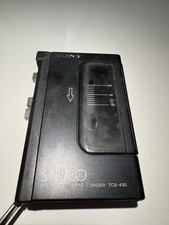 Walkman Stereo Cassette-Corder TCS-430 R-Player Sony Corporation. Funzionante.