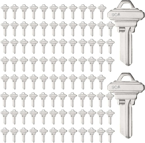 100pcs uncut key blanks - key,