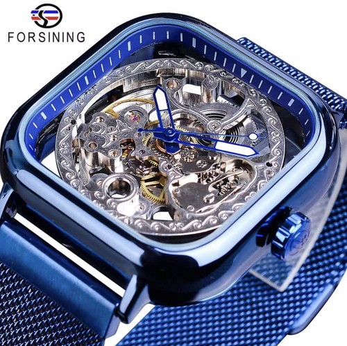 Orologio forsining uomo blu - forsining,