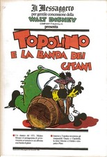 TOPOLINO E DUE LADRI  ANNO
