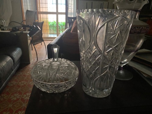Vaso fiori cristallo - vaso, in