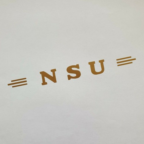 Adesivo nsu oro - *, sticker