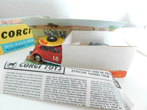 Corgi toys 256 volkswagen - corgi, *
