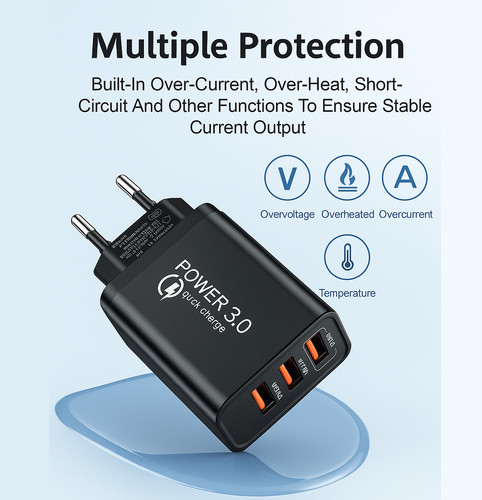 Caricabatterie porte usb c - caricabatterie,