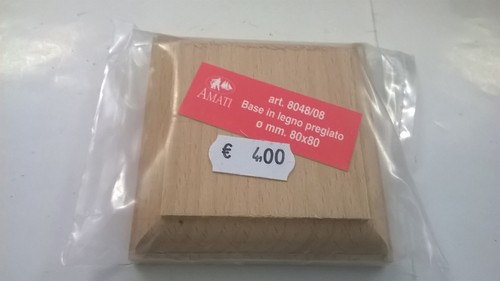 Amati base basamento legno - base,