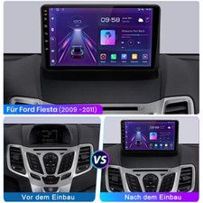 Qualcommchip per Ford Fiesta MK6 08-16 CarPlay Android13 autoradio GPS Navi128G