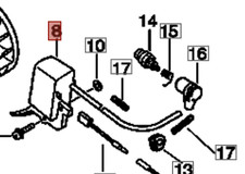 BOBINA MODULO ACCENSIONE RICAMBIO PER MOTOSEGA 320 SHINDAIWA