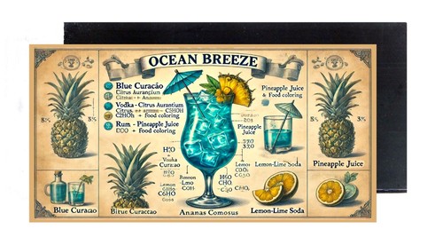Insegna pubblicitaria ocean - insegna,