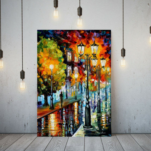 Leonid afremov dopo una - dopo, notte