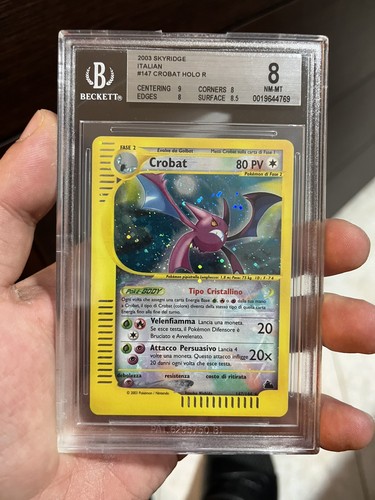 Pokemon crobat crystal 147 - crobat, 147/144