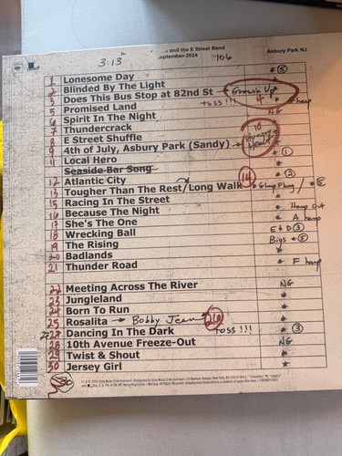 Bruce springsteen live - live, from