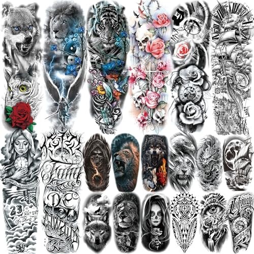 Fogli tatuaggi temporanei - 20,