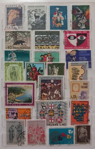 Francobolli italiani anni - francobolli,