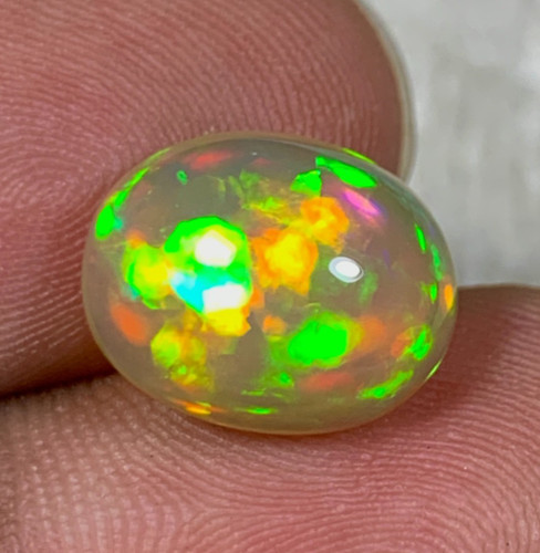 Opale welo etiope arancione - opale,
