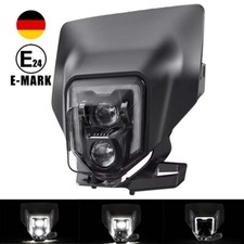 Faro proiettore E24 led per Husqvarna 250 350 450 501 701 Supermoto Enduro nero