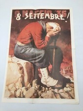 Poster Riproduzione stampa 9 maggio '36  8 settembre! di Boccasile